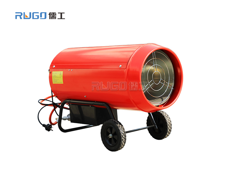 80KW燃?xì)馀L(fēng)機(jī) 紅色帶輪子