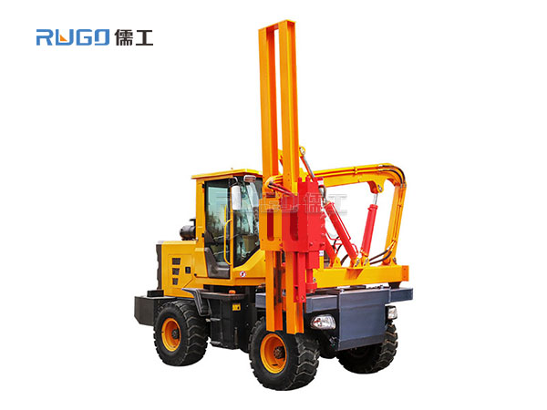 裝載機(jī)式打拔鉆一體機(jī)