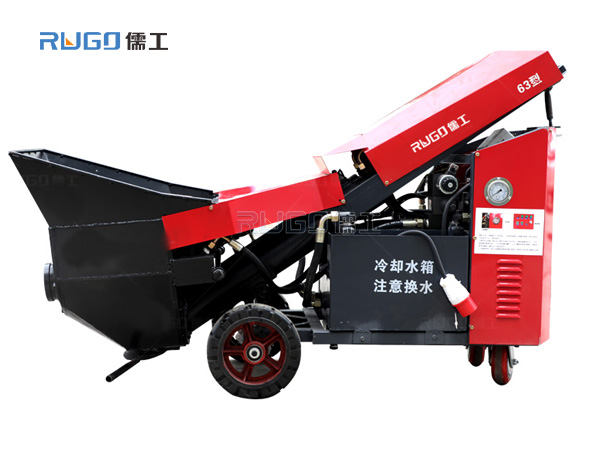 63型手推斜式澆筑泵（7.5kw）