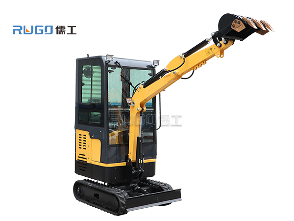 RWJ-15型帶駕駛室小型挖掘機