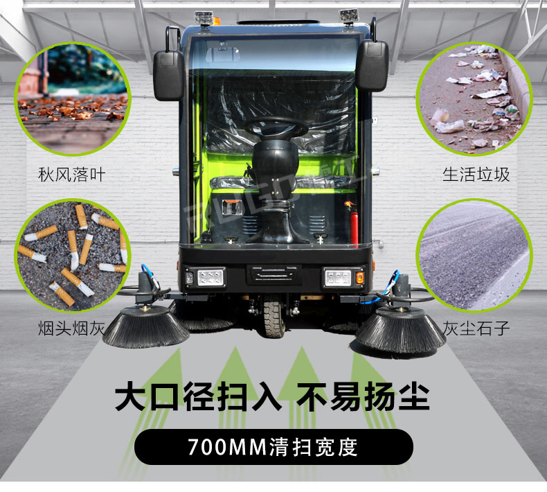 全封閉掃地車